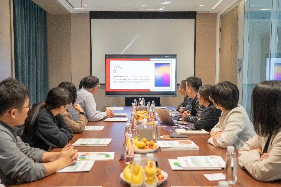 圣戈班一行来访yp街机电子科技